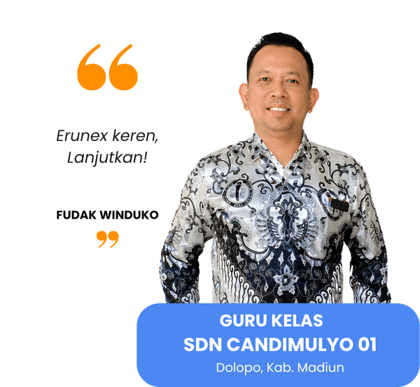 Testimoni Fudak Winduko — Guru Kelas, SDN Candimulyo 01