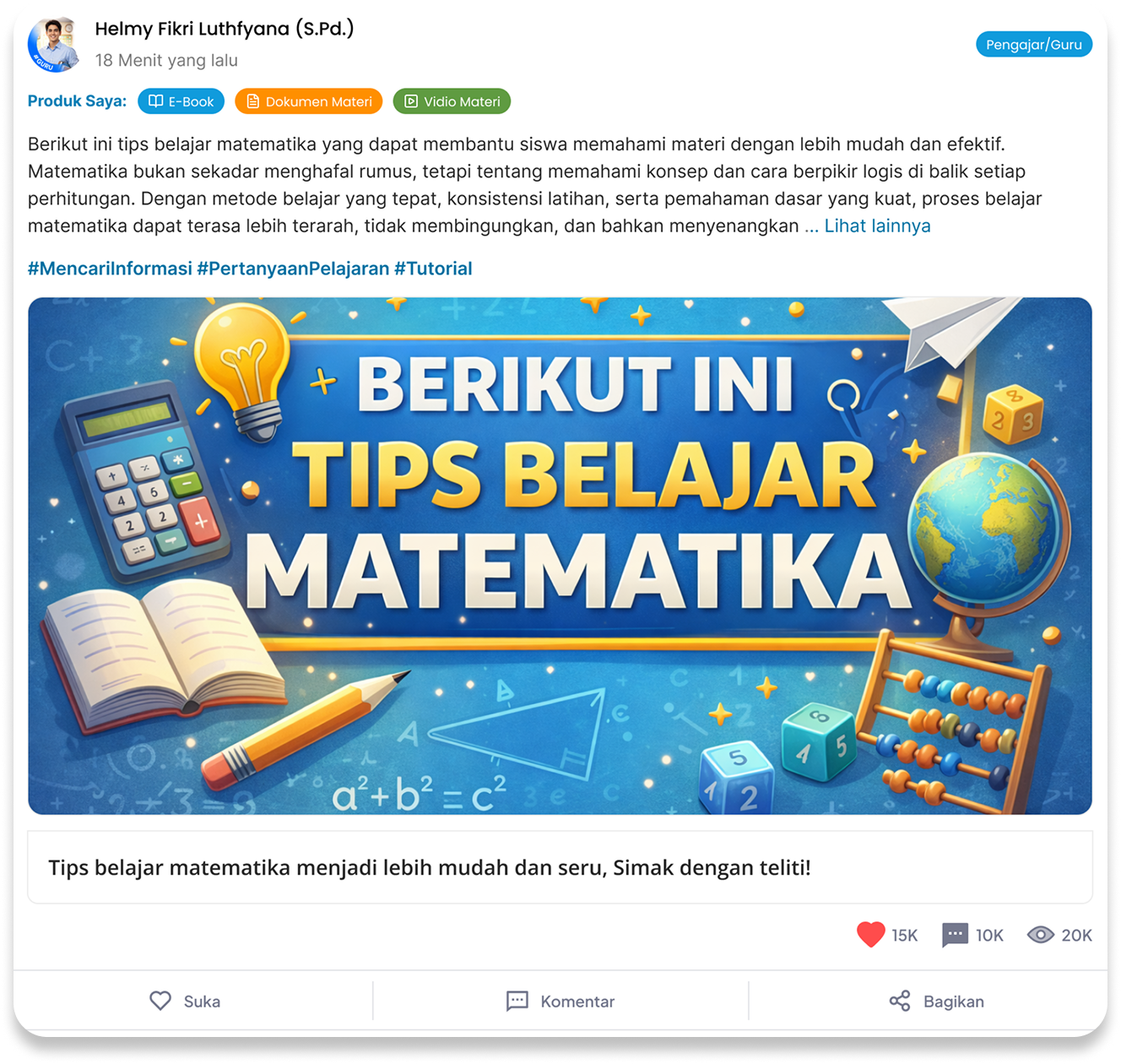 Temukan berbagai hal menarik dari rekan guru dan orangtua